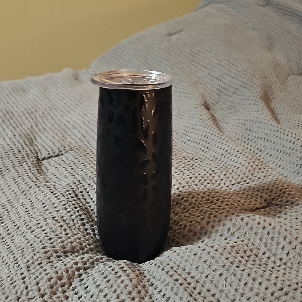 Member’s Mark Black Leopard Print Stainless Steel Tumbler with Lid - Picture 7 of 7
